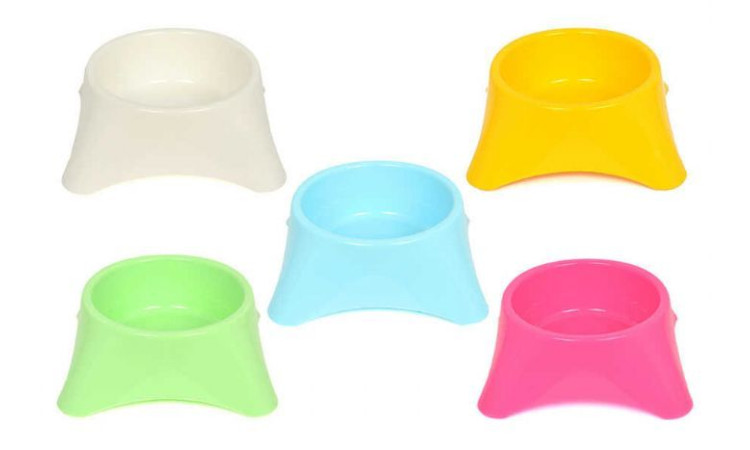 07236-CATLİFE YUVARLAK MAMA KABI MİX COLOR 11,5X5CM 12Lİ PAKET
